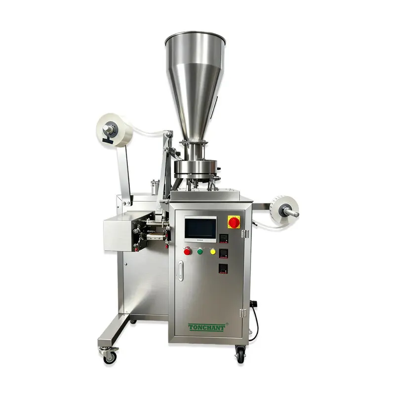 Filter Paper Tea Bag with Thread  and Tag Packaging Machine